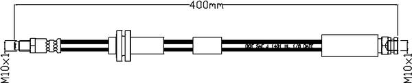 Juratek JBH1205 - Flessibile del freno autozon.pro