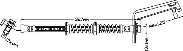 Juratek JBH1285L - Flessibile del freno autozon.pro