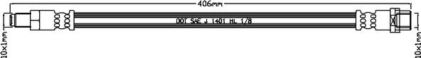 Juratek JBH1272 - Flessibile del freno autozon.pro