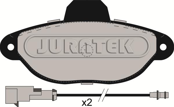 Juratek JCP925 - Kit pastiglie freno, Freno a disco autozon.pro