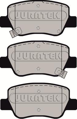 Juratek JCP4411 - Kit pastiglie freno, Freno a disco autozon.pro