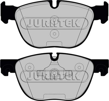 Juratek JCP4052 - Kit pastiglie freno, Freno a disco autozon.pro