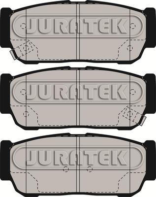 Juratek JCP4000 - Kit pastiglie freno, Freno a disco autozon.pro