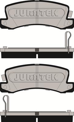 Juratek JCP478 - Kit pastiglie freno, Freno a disco autozon.pro