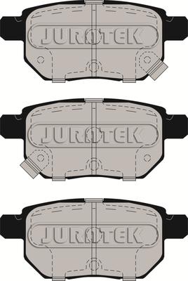 Juratek JCP044 - Kit pastiglie freno, Freno a disco autozon.pro