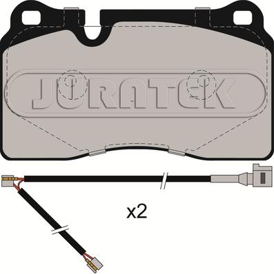 Juratek JCP062 - Kit pastiglie freno, Freno a disco autozon.pro