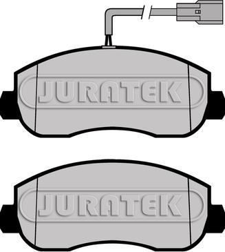 Juratek JCP073 - Kit pastiglie freno, Freno a disco autozon.pro