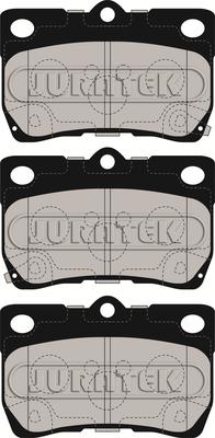 Juratek JCP190 - Kit pastiglie freno, Freno a disco autozon.pro