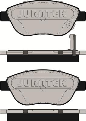 Juratek JCP193 - Kit pastiglie freno, Freno a disco autozon.pro