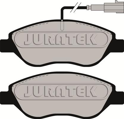 Juratek JCP1468 - Kit pastiglie freno, Freno a disco autozon.pro