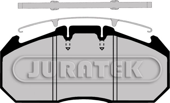 Juratek JCP1404 - Kit pastiglie freno, Freno a disco autozon.pro