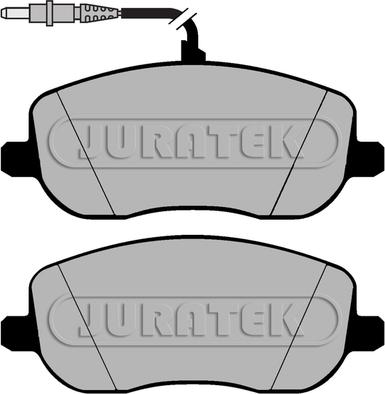 Juratek JCP1556 - Kit pastiglie freno, Freno a disco autozon.pro