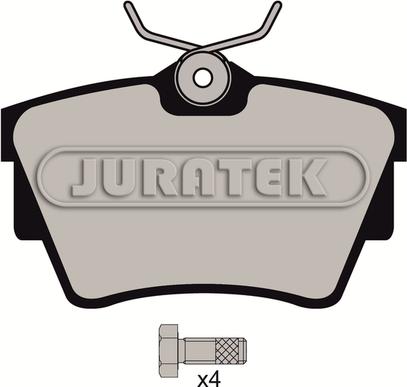 Juratek JCP1516 - Kit pastiglie freno, Freno a disco autozon.pro