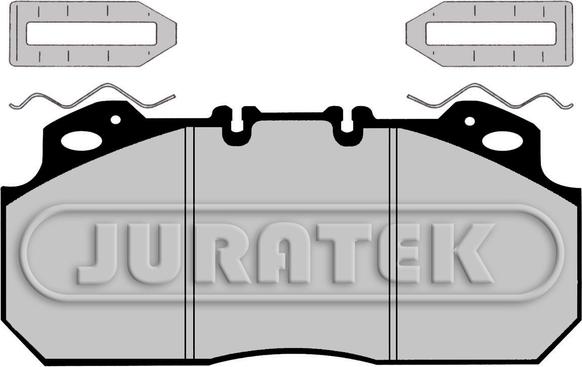 Juratek JCP1047 - Kit pastiglie freno, Freno a disco autozon.pro