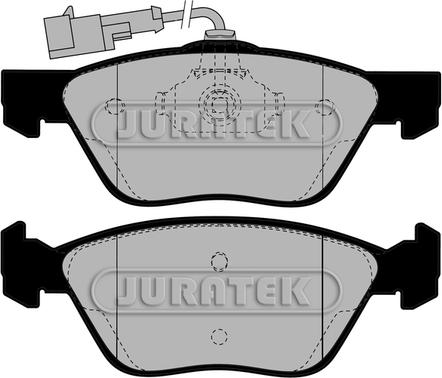 Juratek JCP1052 - Kit pastiglie freno, Freno a disco autozon.pro