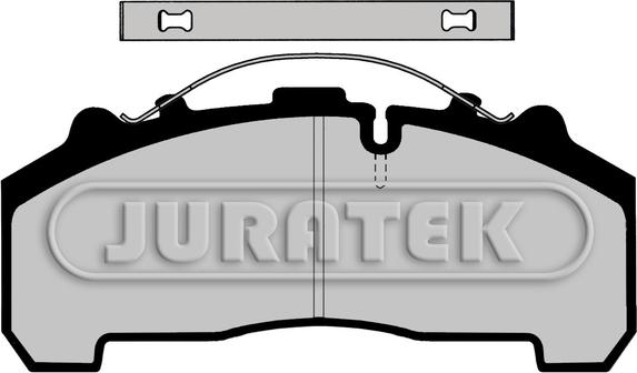 Juratek JCP1000 - Kit pastiglie freno, Freno a disco autozon.pro