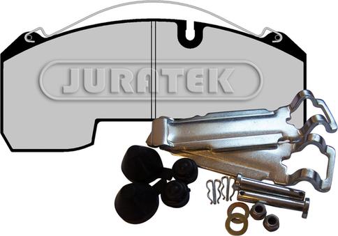 Juratek JCP1001K1 - Kit pastiglie freno, Freno a disco autozon.pro