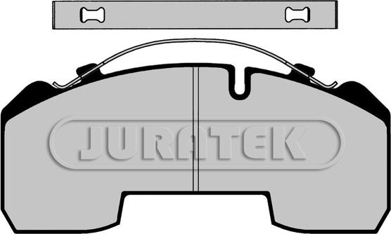 Juratek JCP1001 - Kit pastiglie freno, Freno a disco autozon.pro