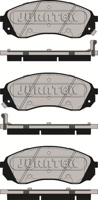 Juratek JCP186 - Kit pastiglie freno, Freno a disco autozon.pro