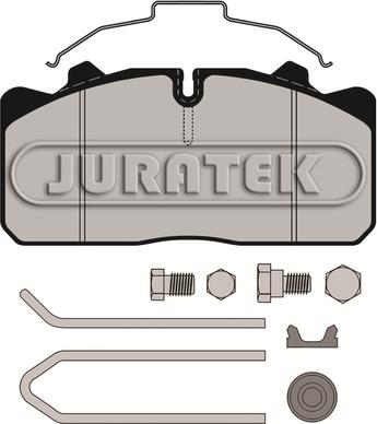 Juratek JCP1279K1 - Kit pastiglie freno, Freno a disco autozon.pro