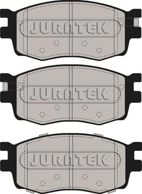 Juratek JCP174 - Kit pastiglie freno, Freno a disco autozon.pro