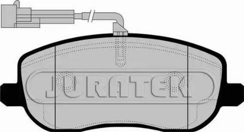 Juratek JCP1787 - Kit pastiglie freno, Freno a disco autozon.pro