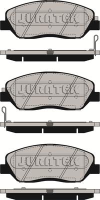 Juratek JCP178 - Kit pastiglie freno, Freno a disco autozon.pro