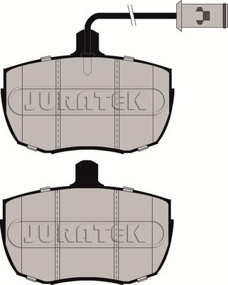 Juratek JCP841 - Kit pastiglie freno, Freno a disco autozon.pro