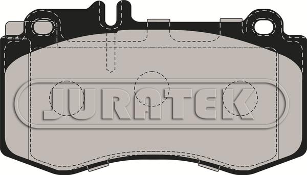 Juratek JCP8612 - Kit pastiglie freno, Freno a disco autozon.pro