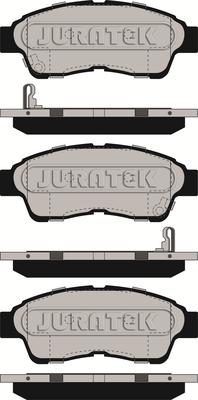 Juratek JCP867 - Kit pastiglie freno, Freno a disco autozon.pro