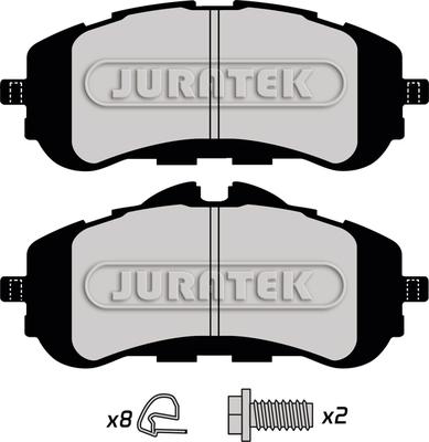 Juratek JCP8097 - Kit pastiglie freno, Freno a disco autozon.pro