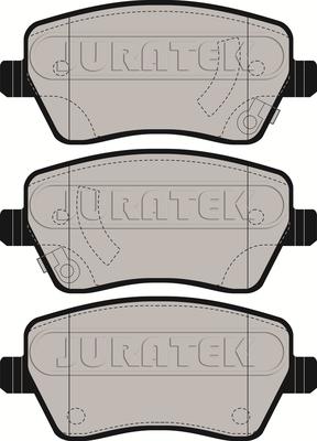 Juratek JCP8056 - Kit pastiglie freno, Freno a disco autozon.pro