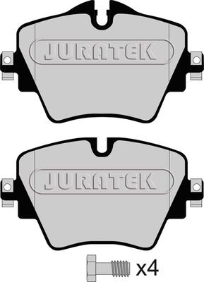 Juratek JCP8052 - Kit pastiglie freno, Freno a disco autozon.pro