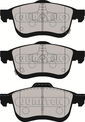 Juratek JCP8066 - Kit pastiglie freno, Freno a disco autozon.pro