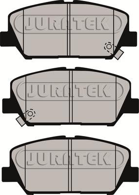 Juratek JCP8081 - Kit pastiglie freno, Freno a disco autozon.pro