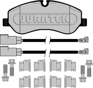 Juratek JCP8039 - Kit pastiglie freno, Freno a disco autozon.pro