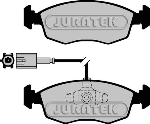 Juratek JCP8031 - Kit pastiglie freno, Freno a disco autozon.pro