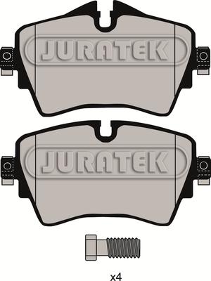 Juratek JCP8074 - Kit pastiglie freno, Freno a disco autozon.pro