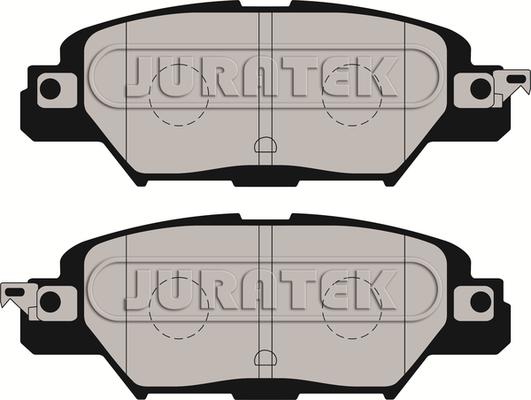 Juratek JCP8192 - Kit pastiglie freno, Freno a disco autozon.pro