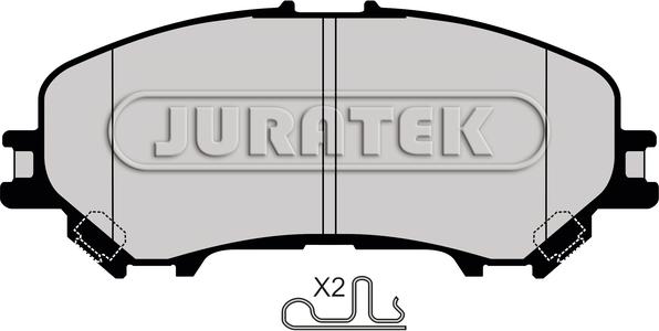 Juratek JCP8146 - Kit pastiglie freno, Freno a disco autozon.pro