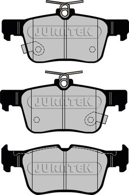 Juratek JCP8155 - Kit pastiglie freno, Freno a disco autozon.pro