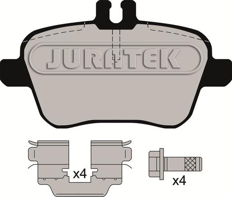 Juratek JCP8134 - Kit pastiglie freno, Freno a disco autozon.pro