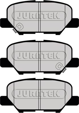 Juratek JCP8123 - Kit pastiglie freno, Freno a disco autozon.pro