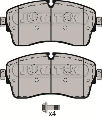 Juratek JCP8302 - Kit pastiglie freno, Freno a disco autozon.pro