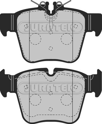 Juratek JCP8319 - Kit pastiglie freno, Freno a disco autozon.pro