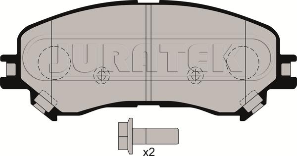 Juratek JCP8216 - Kit pastiglie freno, Freno a disco autozon.pro