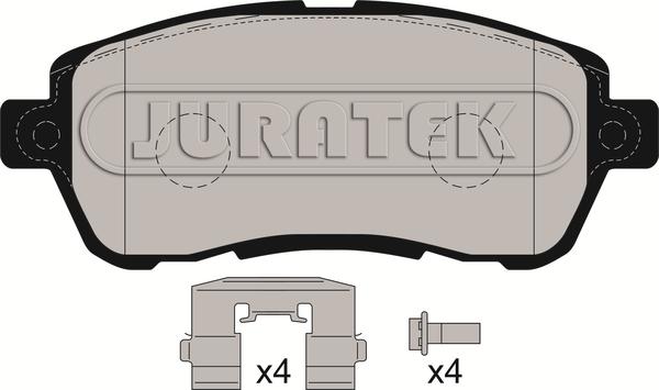 Juratek JCP8211 - Kit pastiglie freno, Freno a disco autozon.pro