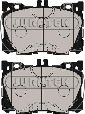 Juratek JCP8238 - Kit pastiglie freno, Freno a disco autozon.pro