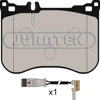 Juratek JCP8233 - Kit pastiglie freno, Freno a disco autozon.pro