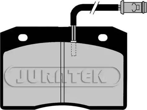 Juratek JCP377 - Kit pastiglie freno, Freno a disco autozon.pro